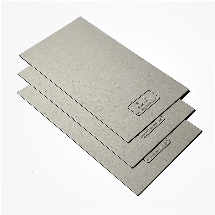 1mm 2mm 3 mm 5 mm dicker grau grauer Papierboard mit grauem Brett -Kraftpapier für die höchste Geschenkboxabdeckung