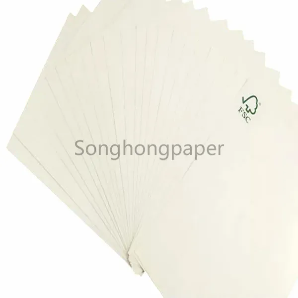 Beide seitlich beschichtete glänzende Kunstpapier