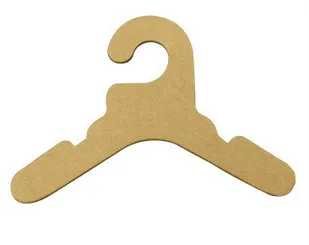 Kleiderbügel aus Pappe, umweltfreundliche-Kleiderbügel aus Papppapier für Erwachsene, Elfenbeinkarton, FBB-Papier