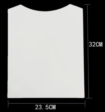 T-T-Shirts, Hemden, knitterfrei, gefaltete Kleidung, Whiteboard-Papier, individuell gestaltetes Whiteboard-Papier, Kleidungsverpackungen, weiße Duplexplatte mit Pappe und grauer Rückseite